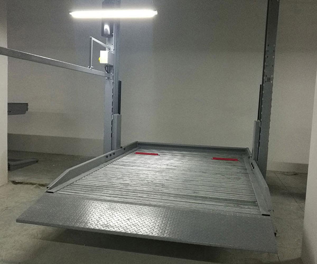 南澗雙層機械車庫安裝